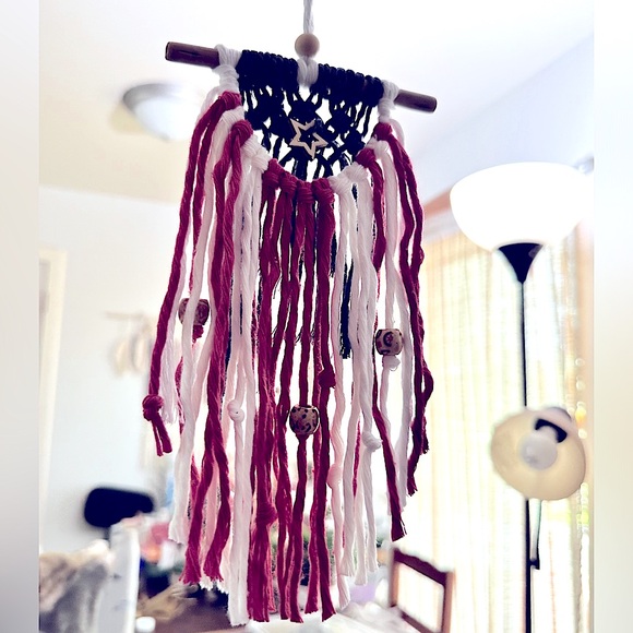 🇺🇸Soul Embellishments USA American🇺🇸Vehicle Decor+Air Freshener Macramé Pcs - Picture 6 of 12